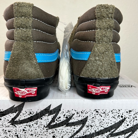 RARE Vans Vault OG Sk8-Hi Lx Hairy Suede Women Size 8 , Men Size 6.5 - Picture 11 of 11